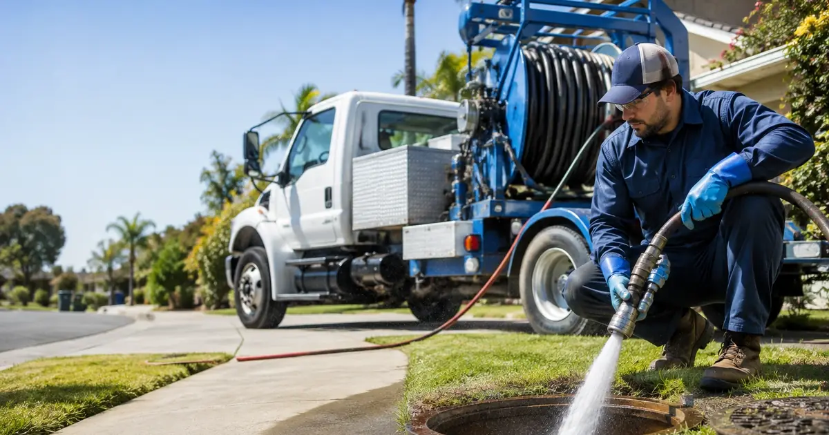Hydro jet sewer cleaning Surfside